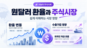 원달러 환율과 주식시장